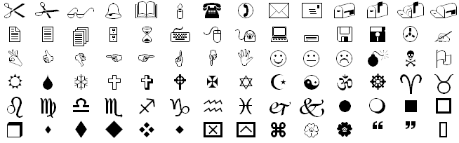 We've come a long way since wingdings! (Circa 1990)